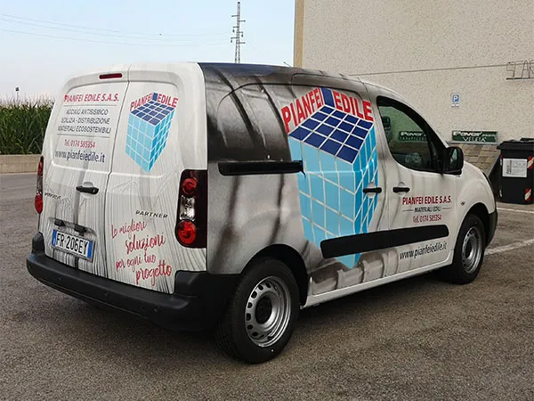 Wrapping veicoli commerciali: realizzazione 5